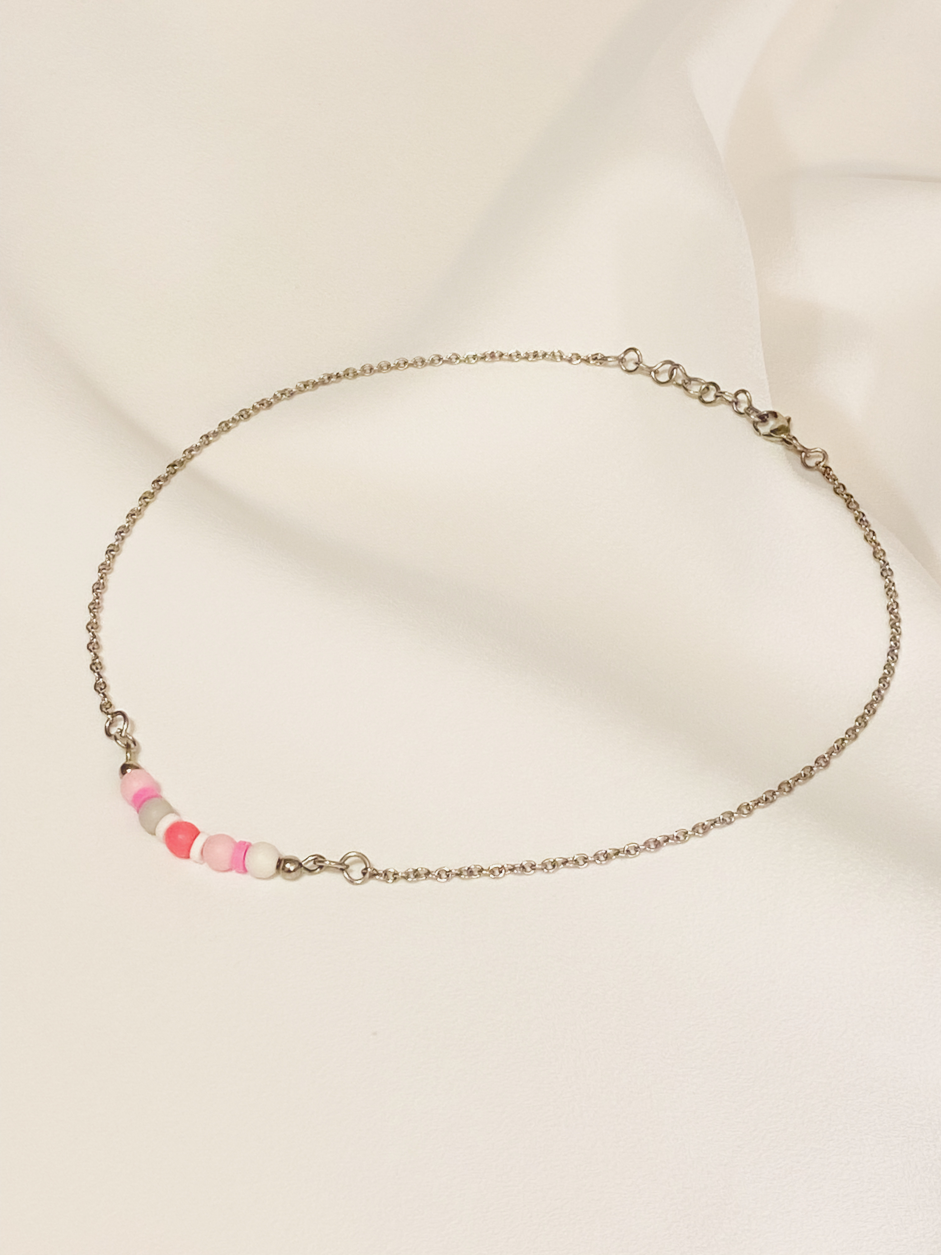 Pink Rainbow Necklace/VIA